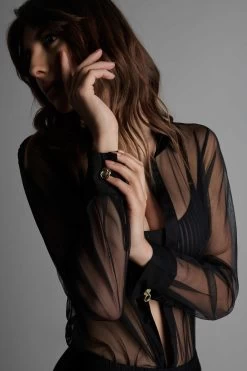 Maison Close Body Chemise Avec Porte-jarretelles - Madame Rêve -Maison Close 34 MADAME REVE BANDE A PART CHAMBRE NOIRE 1217 c2000f19 38cf 43aa 8797 b45c7c0b73bc