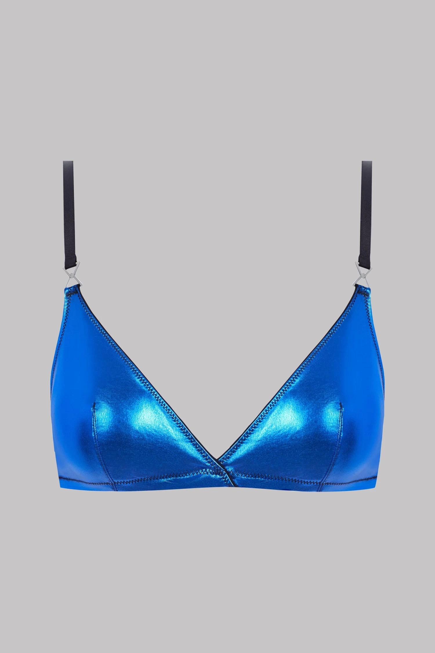 Maison Close Soutien-gorge Triangle - Blue Angel 2 Maison Close Soutien-gorge Triangle - Blue Angel – Image 2