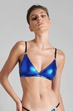 Maison Close Soutien-gorge Triangle - Blue Angel 8 Maison Close Soutien-gorge Triangle - Blue Angel -Maison Close 560367 2
