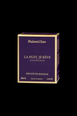 Maison Close Bougie De Massage - La Nuit, Je Rêve - Fleur De Cacao -Maison Close 560505 3 2560x3840 1