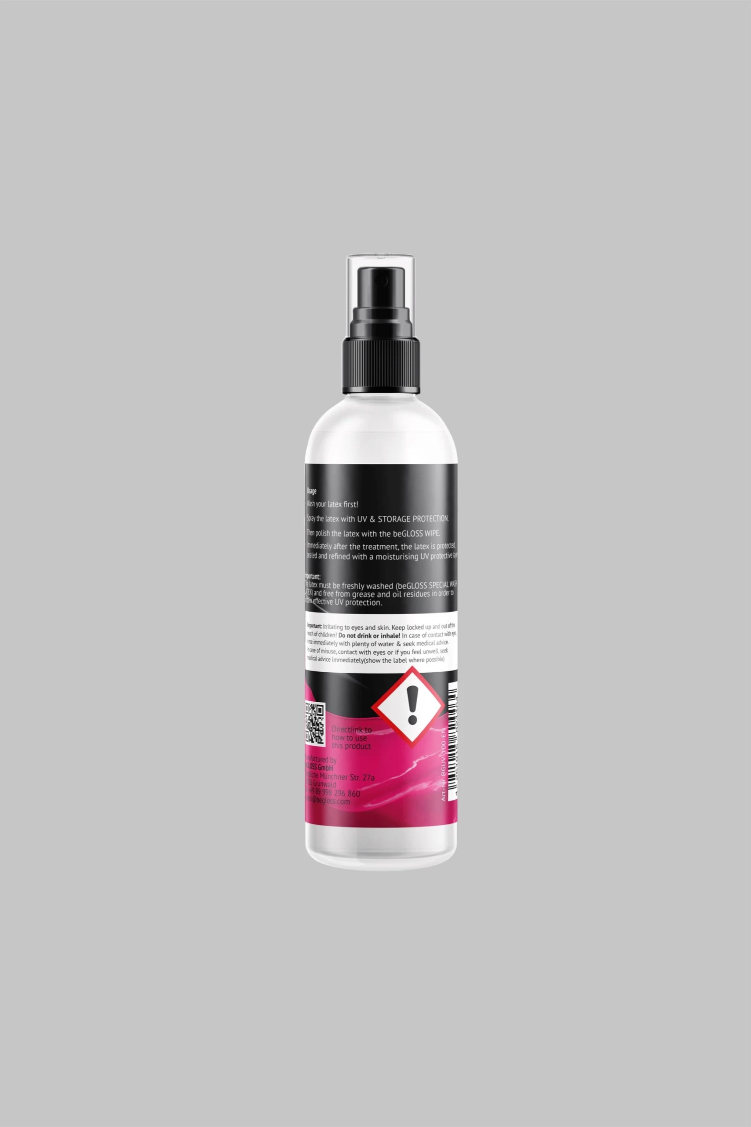 Maison Close Gel Stockage Spécial Latex - BeGloss - 100ml 2 Maison Close Gel Stockage Spécial Latex - BeGloss - 100ml – Image 2