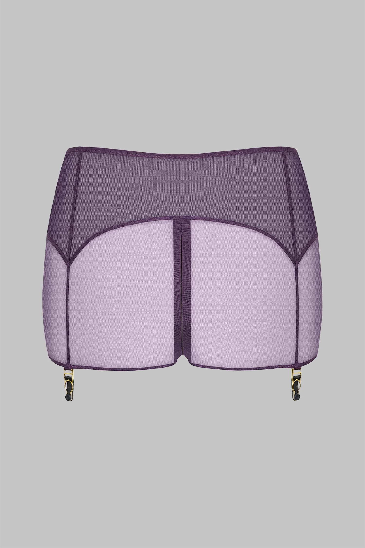 Maison Close Shorty Zippé Porte-Jarretelles - L'Amoureuse 2 Maison Close Shorty Zippé Porte-Jarretelles - L'Amoureuse – Image 2