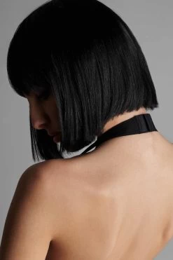 Maison Close Body String Col V - Pure Tentation -Maison Close 608076 pure tentation noir 1346