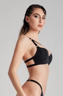 Maison Close Soutien-gorge Push-up - Tapage Nocturne -Maison Close 608089 tapage nocturne noir 298