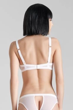 Maison Close Soutien-gorge Ouvert - Pure Tentation -Maison Close 608510 pure tentation blanc 0397