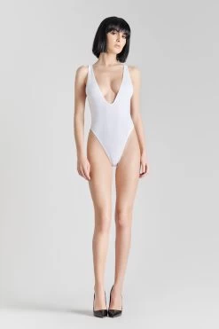 Maison Close Body String - Pure Tentation -Maison Close 608521 pure tentation blanc 0291