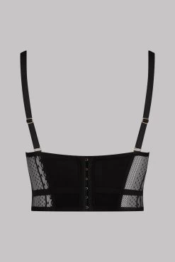 Maison Close Soutien-gorge Bustier - Sacré Cœur -Maison Close Bustier Bra Sacre Coeur Black 560000 4