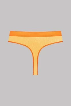 Maison Close String Taille Haute - Corps à Corps Néon -Maison Close HW Thong CAC Orange 560196 4