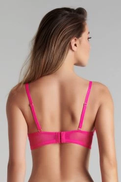 Maison Close Soutien-gorge Balconnet - Corps à Corps Néon -Maison Close Wire Bra CAC Pink 560134 3