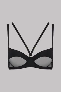 Maison Close -Maison Close Wire Bra Madame Reve Black 608811 2